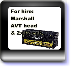 Hire guitar amplifiers from Speed Music: great weekly rates.